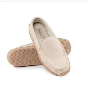 MY SLIPPERS‎ My Pillow NEW Indoor/outdoor all season Beach Beige Moccasin Size 9